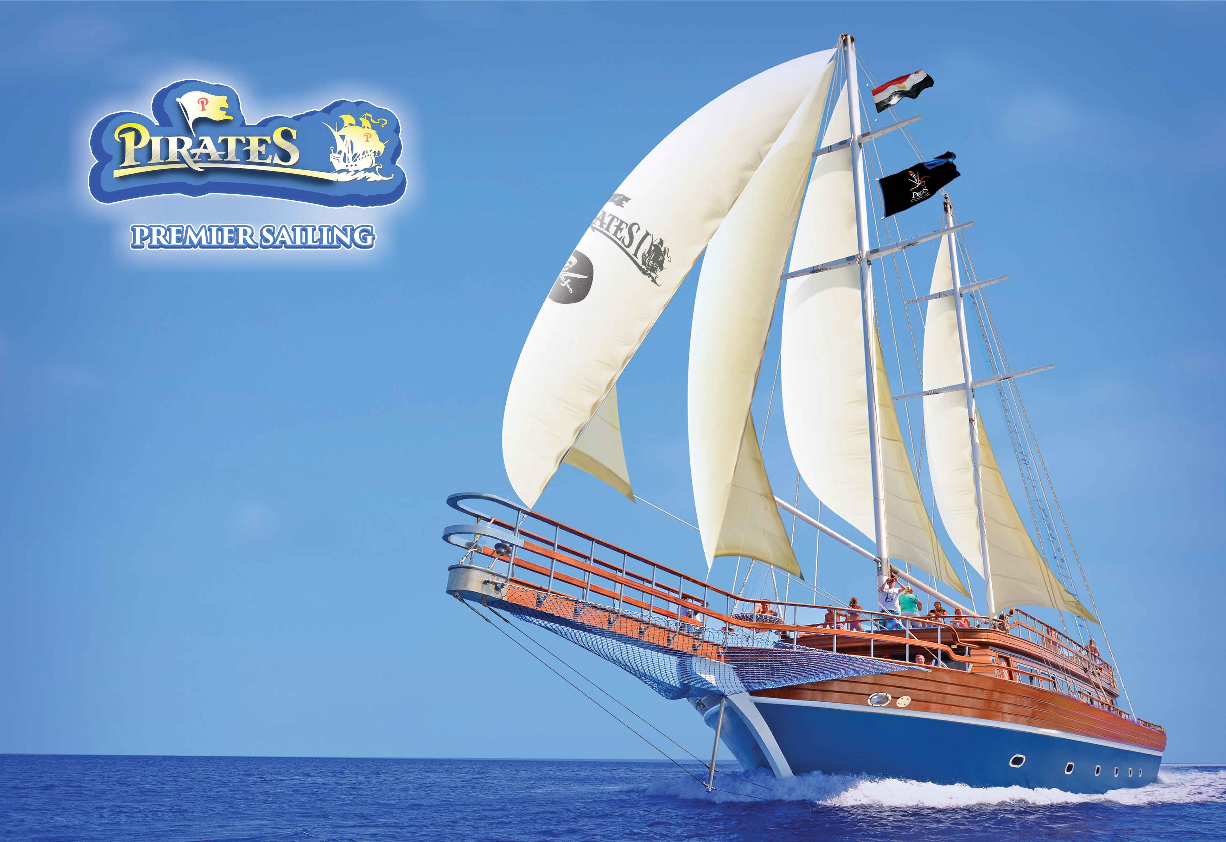 Pirates Sailing Boat – Ras Mohamed & White Island Cruise